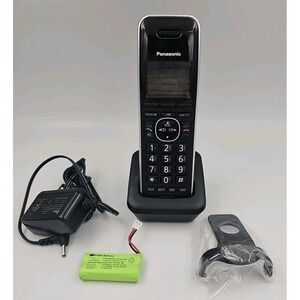 Panasonic KX-TGWA41B Cordless Black Accessory Phone Handset New In Box!
